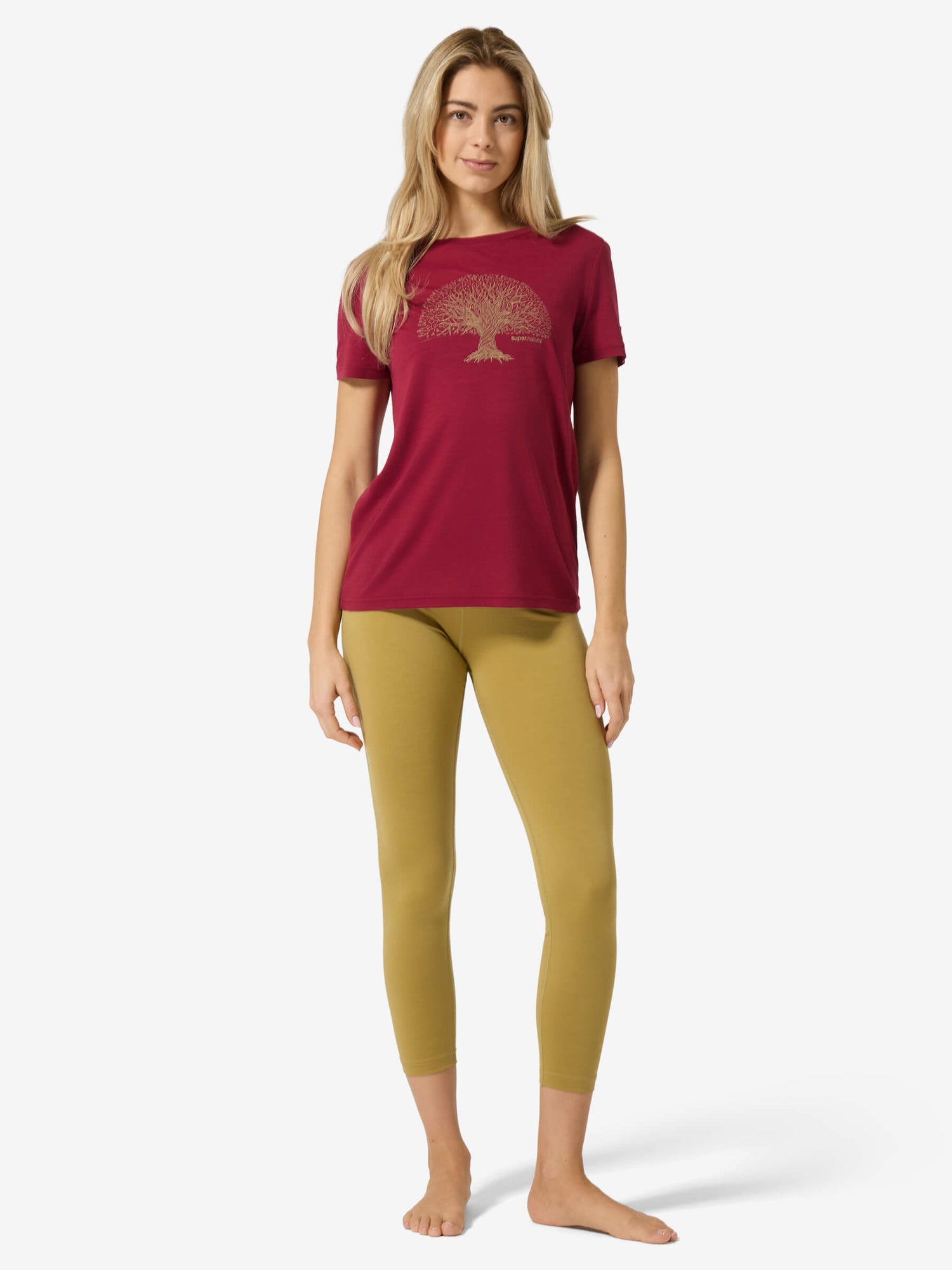 NAISTEN TREE OF KNOWLEDGE MERINO T-PAITA