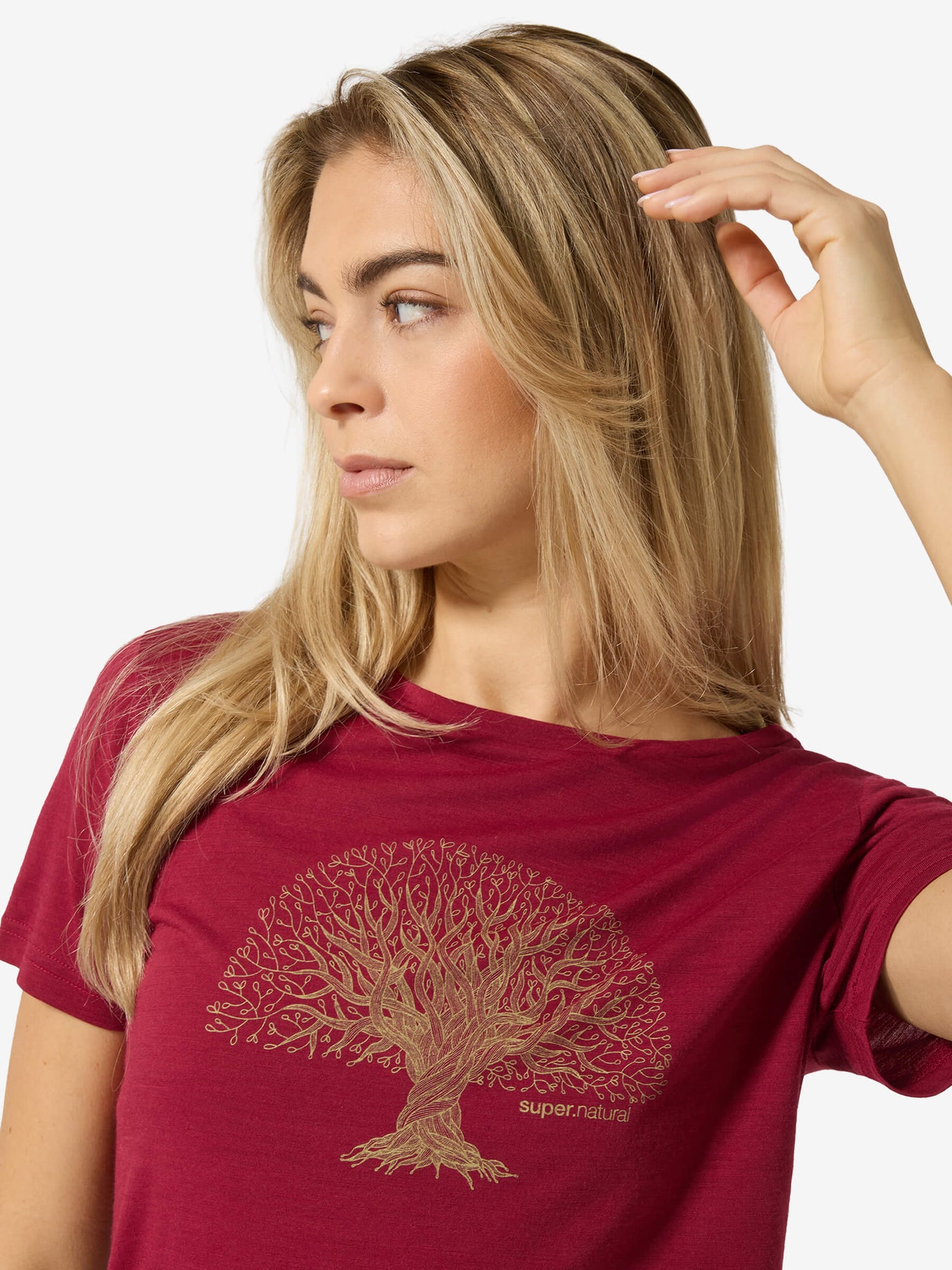 NAISTEN TREE OF KNOWLEDGE MERINO T-PAITA