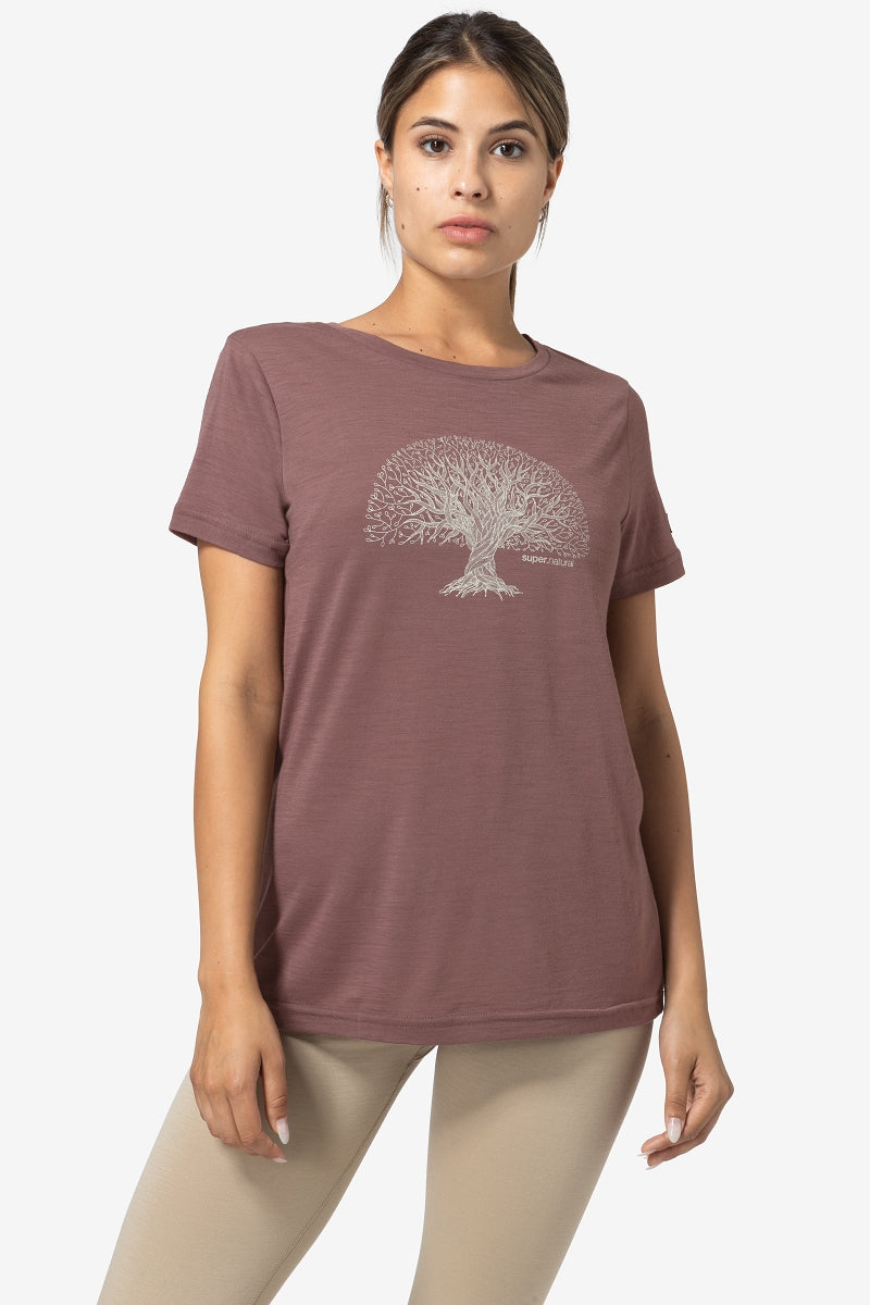 NAISTEN TREE OF KNOWLEDGE MERINO T-PAITA