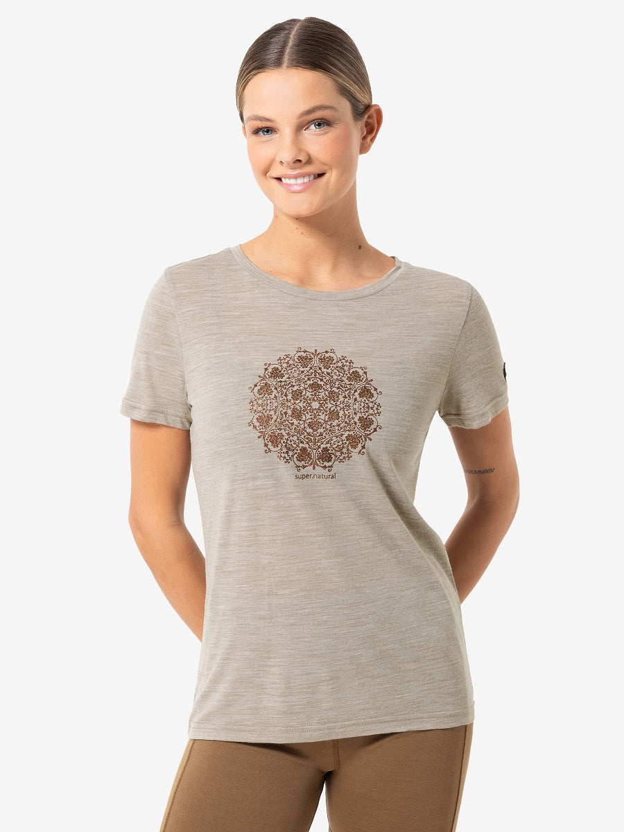 NAISTEN ORNAMENT TEE MERINO T-PAITA