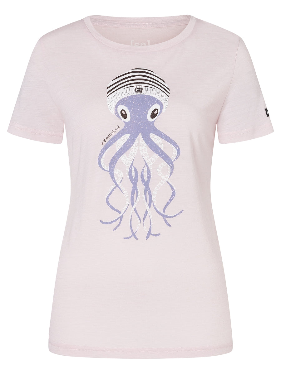 NAISTEN OCTOPUSSY TEE MERINO T-PAITA