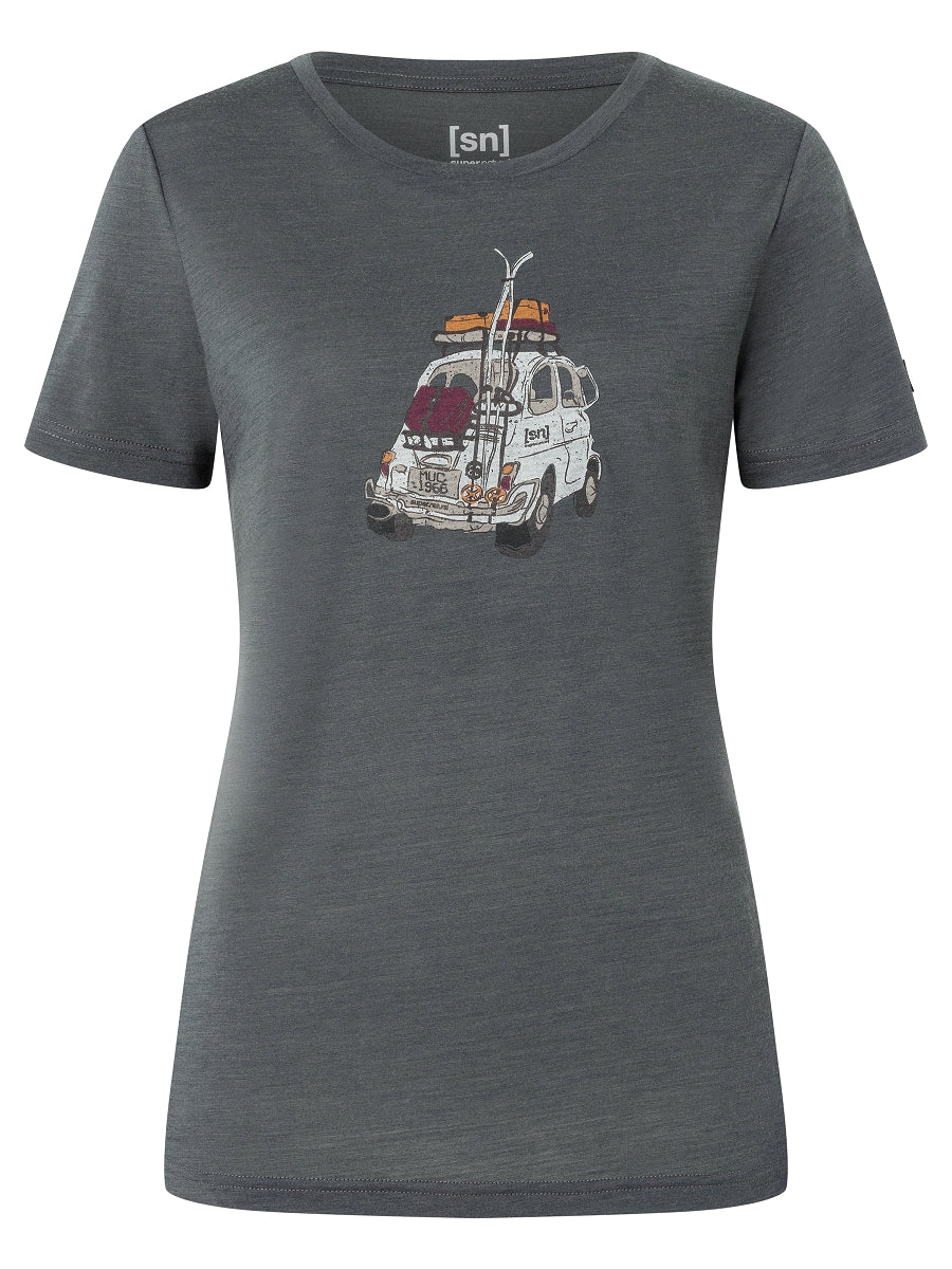 NAISTEN CARSKI TEE MERINO T-PAITA