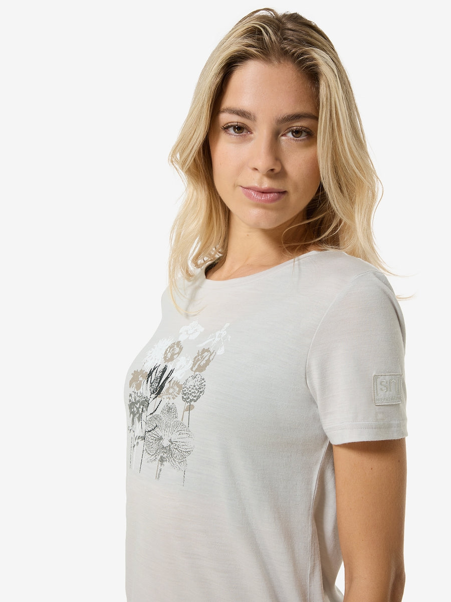 NAISTEN ORCHID BIO J MERINO T-PAITA