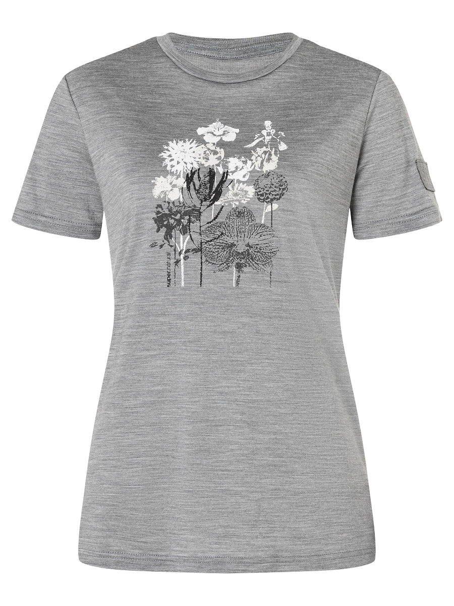 NAISTEN ORCHID BIO J MERINO T-PAITA