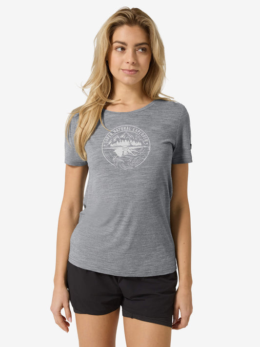 SUPER.NATURAL EXPLORING TEE NAISTEN T-PAITA