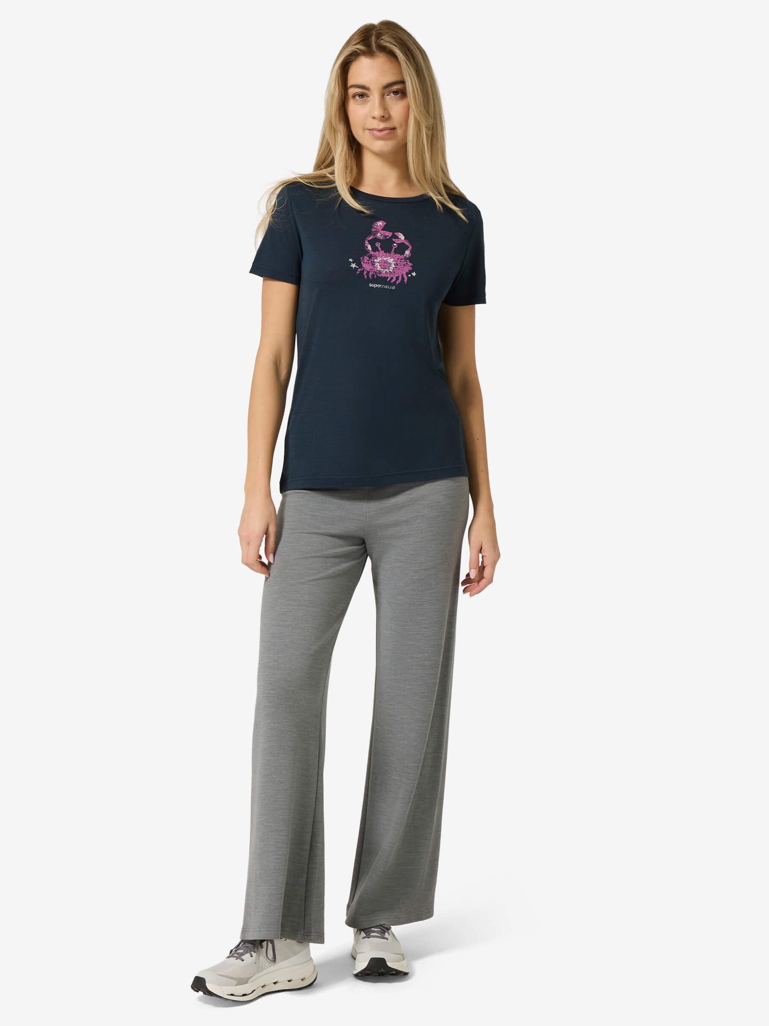SUPER.NATURAL MRS CRAB TEE NAISTEN T-PAITA
