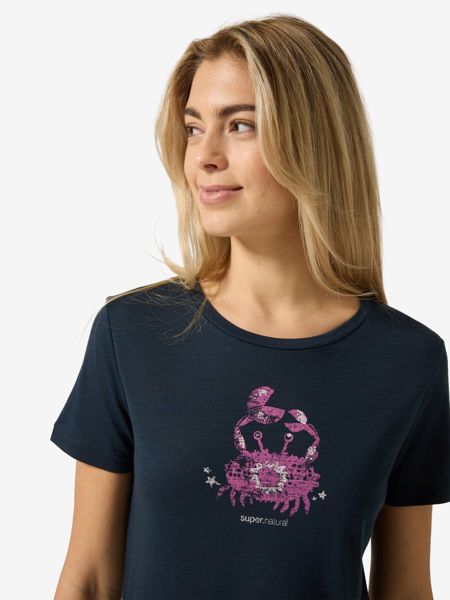 SUPER.NATURAL MRS CRAB TEE NAISTEN T-PAITA