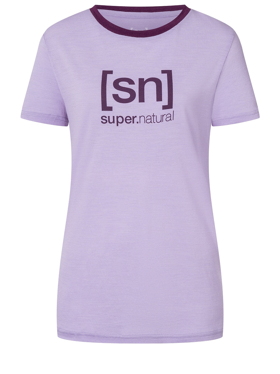 NAISTEN THE ESSENTIAL LOGO TEE MERINOPAITA